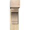 Ekena Millwork Merced Block Rough Sawn Bracket w/ Offset Brace, Douglas Fir, 8"W x 26"D x 26"H BKT0806X26X26MRC05RDF - alternate 2
